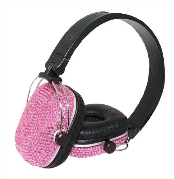 [DHP100PINK] Satzuma Diamante Headphones (Pink)
