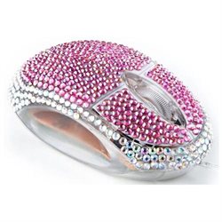 [UDM100PINK] Satzuma Diamante Mouse (Pink)