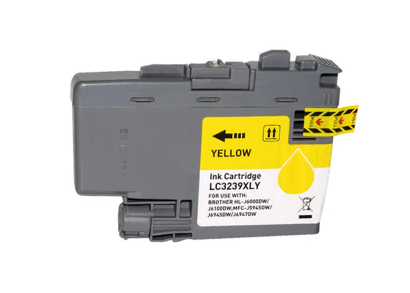 [LC3239XLY] Brother Generic Inkjet Cardridge LC3239XLY Yellow