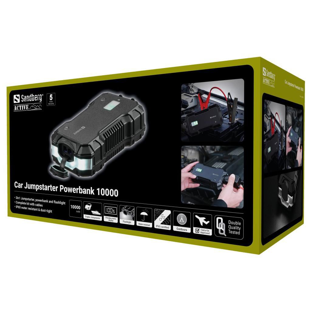 [420-98] Sandberg Car Jumpstarter Powerbank 10000