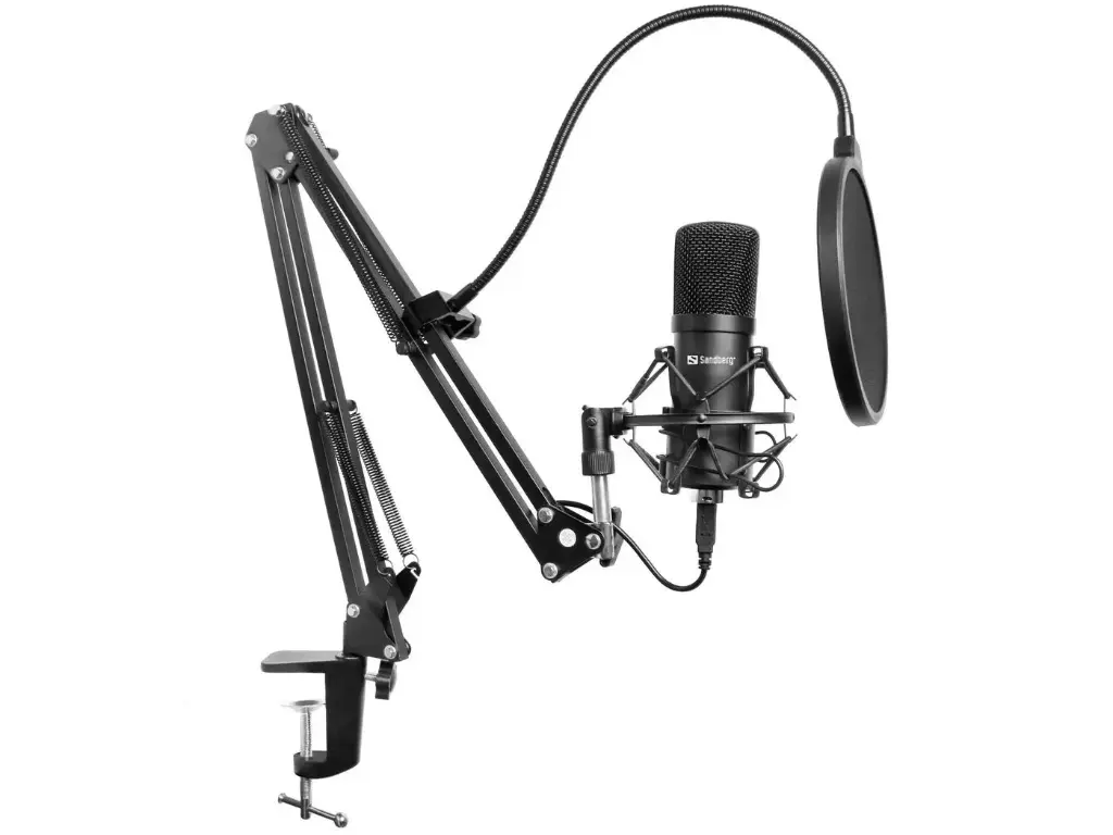[126-07] Sandberg Streamer USB Microphone Kit