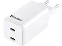 AC Charger Dual USB-C PD65W EU