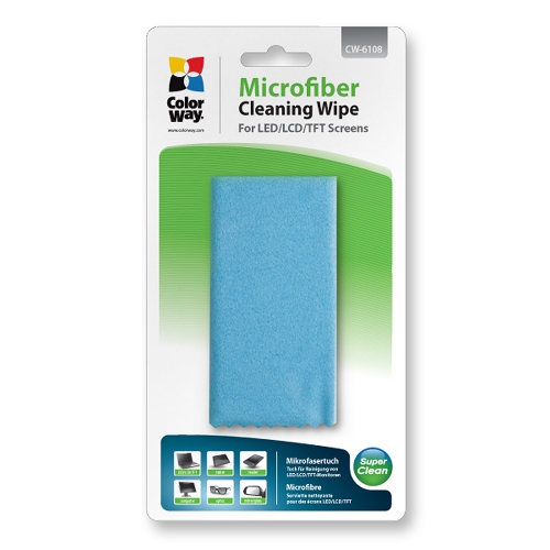 [CW6108] ColorWay Microfiber Cleaning Wipe f or LCD/TFT