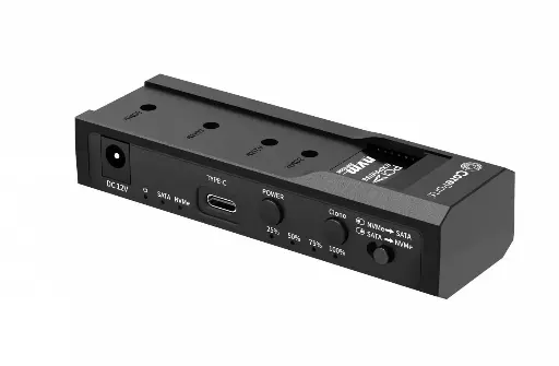 [MS-CLONER-M2-2.5] CoreParts USB-C DualBay HDD SATA/M.2 NVMe Cloner