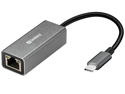 [USBC-RJ45-2] Sandberg USB-C to RJ45 Gbit Adapter